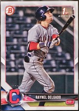 2018 Bowman Draft #BD-176 Raynel Delgado Baseball VG