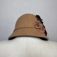 Cloche Brown Original Vintage Hats for Women for sale | eBay display picture 1