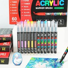 12-60pcs Temporary Tattoo Marker Pen Skin Marker Pen Tattoo Supplies Art N2S6