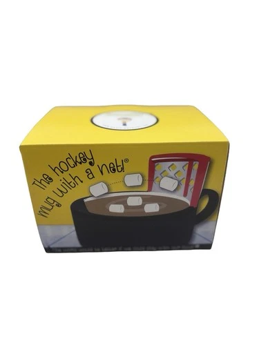 MAX'IS CREATIONS " The Mug With A Hoop " 16 Oz Hockey Mug/ Cup ** NIB **