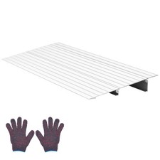 Door Threshold Ramp, 2" Rise, Aluminum Alloy Threshold Ramp Rated 800 lbs Load