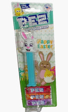 Easter Pez Dispenser ~FLOPPY EAR BUNNY W/ LIGHT BLUE STEM New Variation 2026