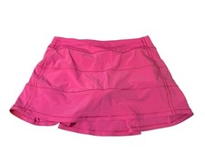 Lululemon Sport Tennis Pickleball Skort Size 8 Hot Barbie Pink