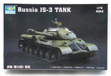 Russian JS-3 Tank Model Kit Trumpeter Scale Models 7227 1/72