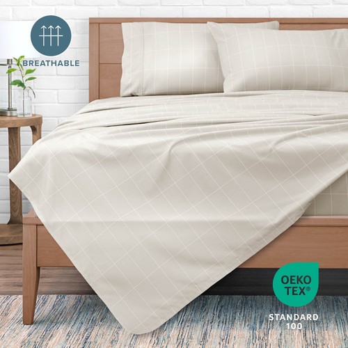 Bare Home 1800 Ultra-Soft Sheet Set Prints - Deep Pockets - Bild 22 von 126