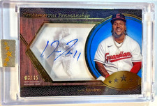 2025 Topps Five Star - Pentamerous Penmanship JOSE RAMIREZ /15 #PP-JRA (AU)