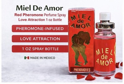 Love Attraction Pheromone Spray Perfume Miel De Amor Love Potion 1oz