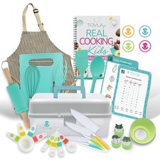 Jr. Kids Real Cooking and Baking Set  Ultimate Gift Kit  Ages 6-12  Montes...