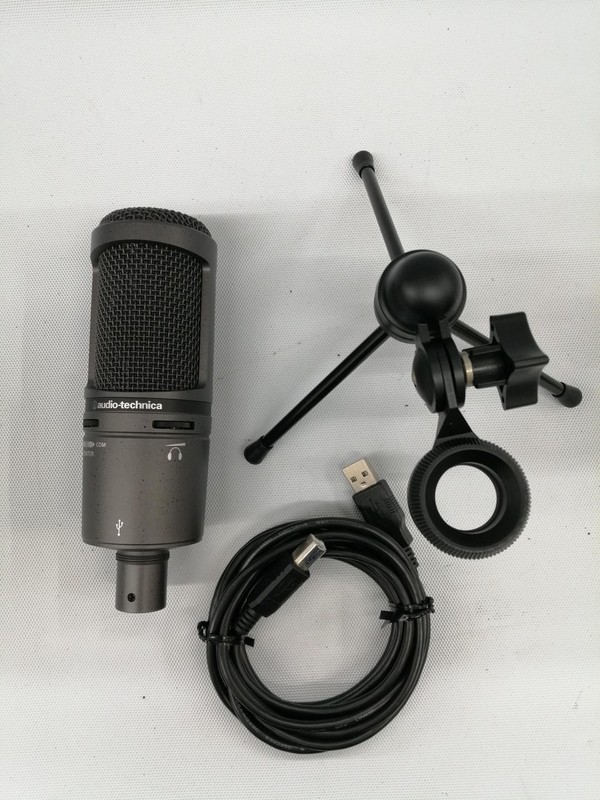 Audio-Technica AT2020USB USB Condenser Microphone High Quality Used