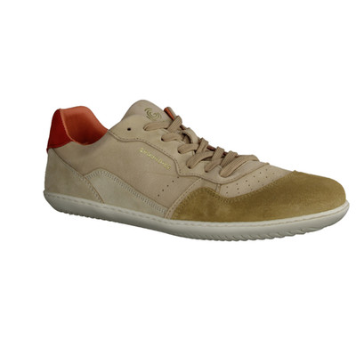 Groundies Nova GO1 Damenschuhe, Barfußsneaker, Leder, Beige - Kategorien