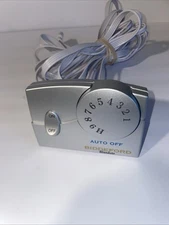 Biddeford Cannon TC11BA Electric Heating Blanket Controller Power Silver 4 Prong