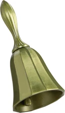 Brass Hand Bell with Handle, Vintage Dinner/Service/Meditation/Wedding Bell Loud