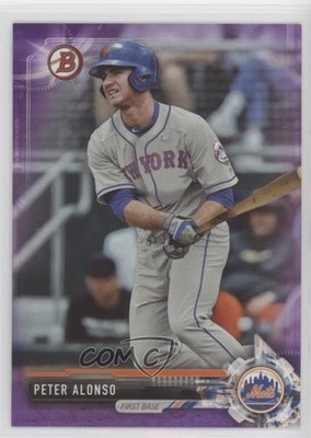 2017 Bowman Draft Purple 101/250 Pete Alonso Peter Alonso #BD-83 4h5