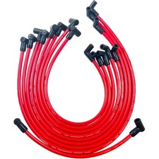 10Mm High Performance Spark Plug Wire Set Compatible with Chevy SBC BBC 305 350