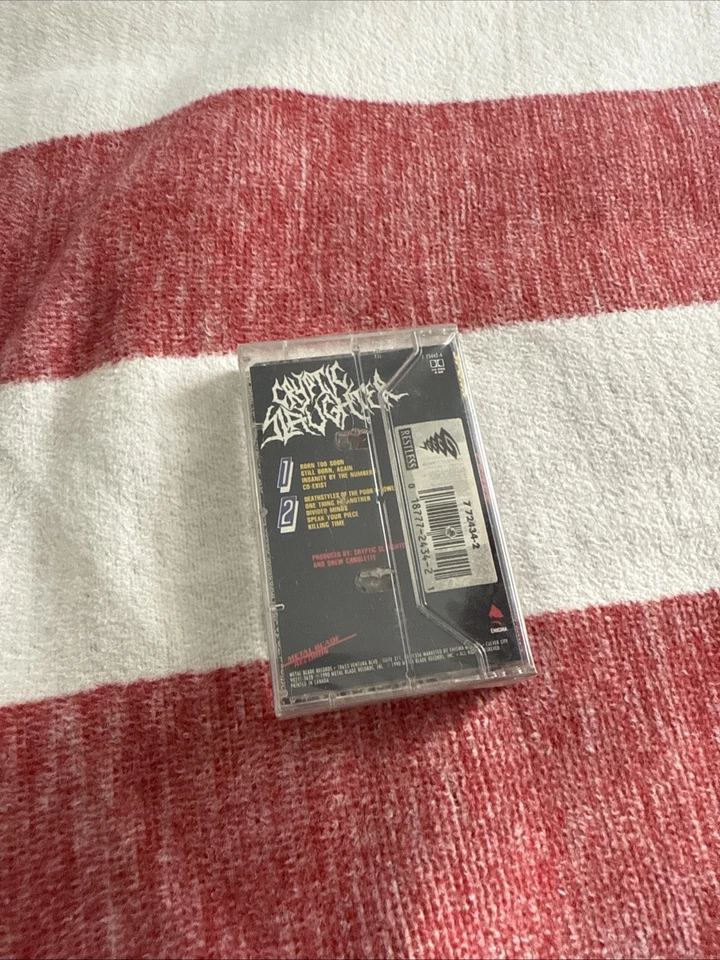 Cryptic Slaughter Speak Your Peace Cassette - Image 2 of 3