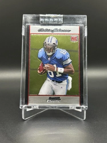 2007 Bowman Chrome Calvin Johnson Uncirculated Rookie RC #388/1079 SEALED