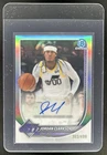 2025-26 Bowman Jordan Clarkson Chrome Auto Autograph Refractor #/499 Jazz