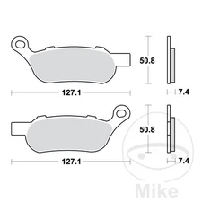 39702-kompatibel mit HARLEY DAVIDSON FXDC 1584 DYNA SUPER GLIDE CUSTOM 76 CV, 56