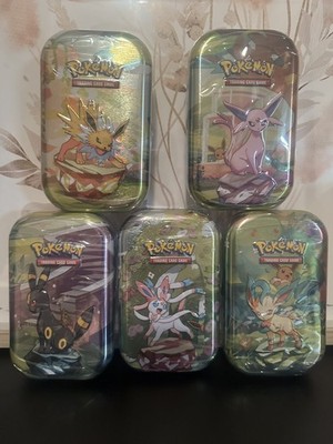 Pokémon Prismatic Evolutions SV 8.5 Scarlet & Violet Mini Tins