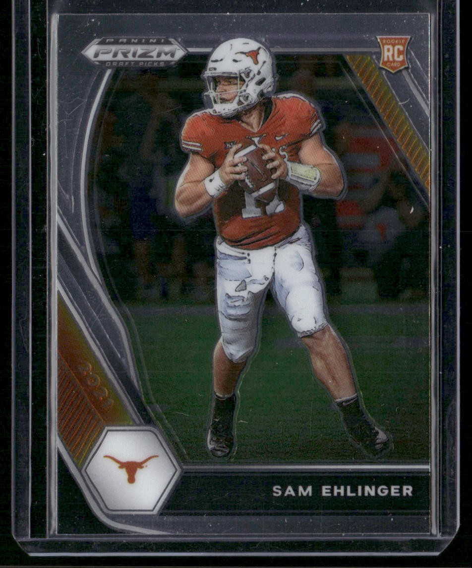 2021 Panini Prizm Draft Picks Collegiate #131 Sam Ehlinger