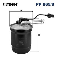 Kraftstofffilter Filtron PP 865/8 Leitungsfilter FüR Ford Ecosport Puma J2K CF7