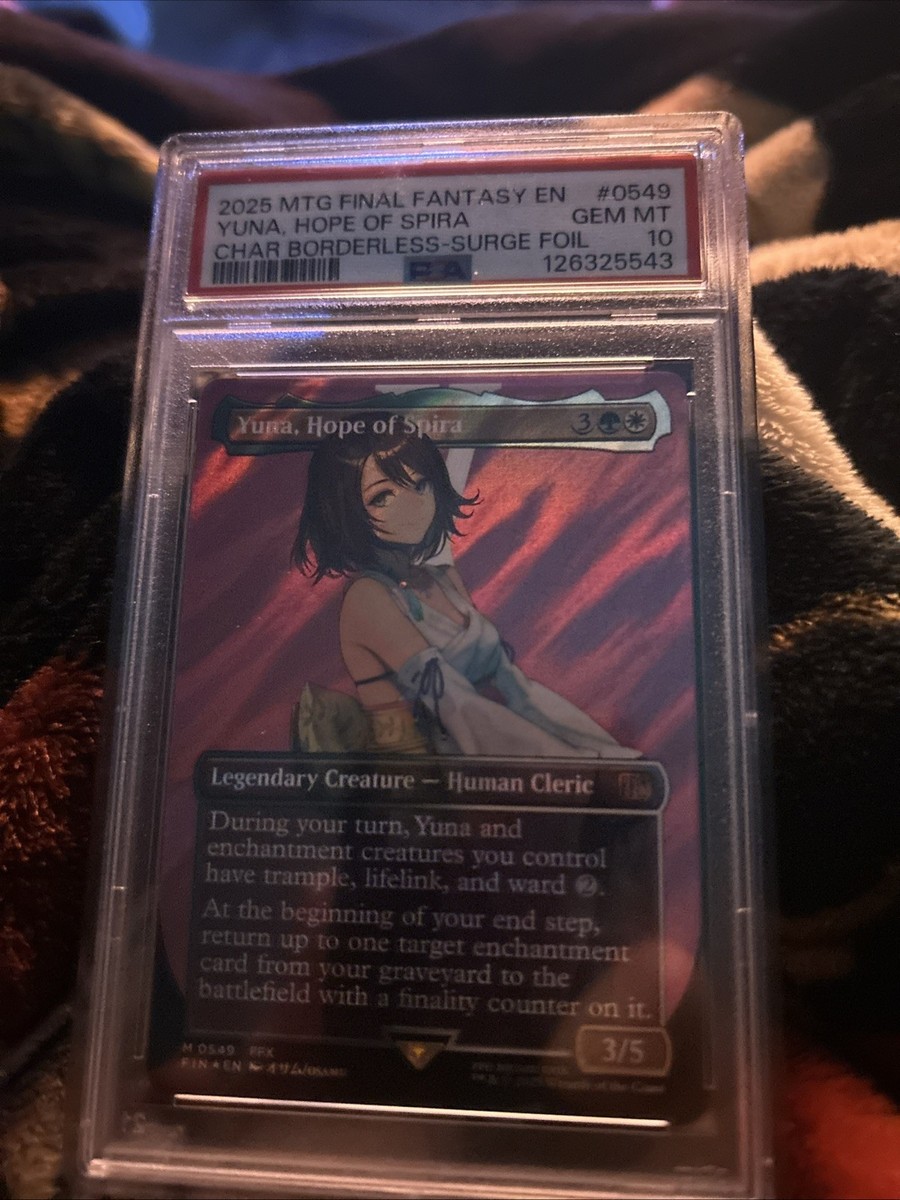 Yuna, Hope of Spira (Borderless) (Surge Foil) Final Fantasy