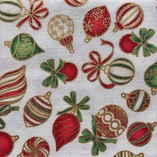 1/2 yd - Kaufman Holiday Charms Quilting Cott...