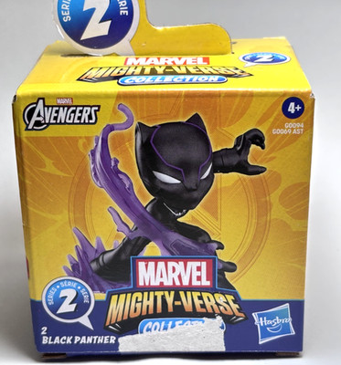 Marvel - Mighty Verse - Action Figure Series 2 #2 - Black Panther