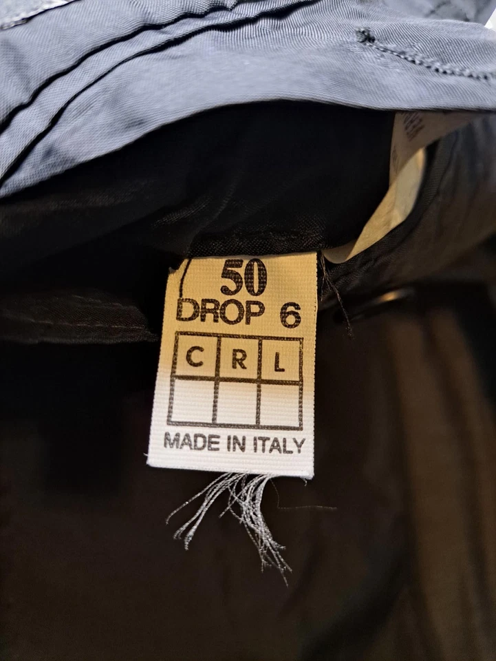 Cantarelli Esquire Traje Chaqueta Hombre 42R Gris Lana Bemberg  Foto 4 de 4