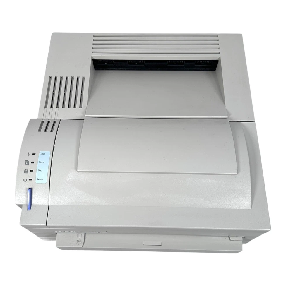 Vintage HP LaserJet 4L C2003A Monochrome Laser Printer White Parallel Port READ - Image 2 of 4