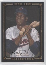 2008 Upper Deck Masterpieces Black Paper Framed Rod Carew #104 HOF 0j5