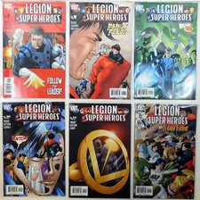 Legion of Super-Heroes Lot of 6 7, 8, 9, 10, 11, 12 2005 DC 1st Print Comics