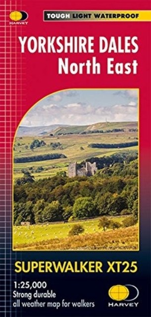 Yorkshire Dales - North East Harvey Superwalker map - O - Image 3