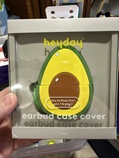 heyday Apple AirPods Pro Generation 1 Generation 2 Silicone Case Avocado