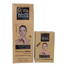 Gluta White Age Defying Lotion Wt Glutathione  Collagen 250ml  Soap