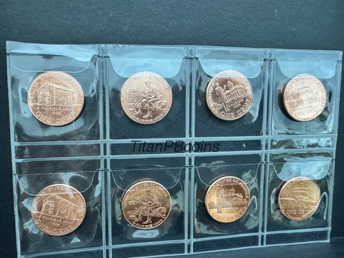 2009 Lincoln Bicentennial Cent P&D 8 Coin Set BU All 4 Designs Penny UNC