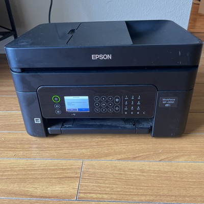 #ad Epson Work Force WF 2850 Wireless Color All in One Printer Copier Scanner Black $100.00