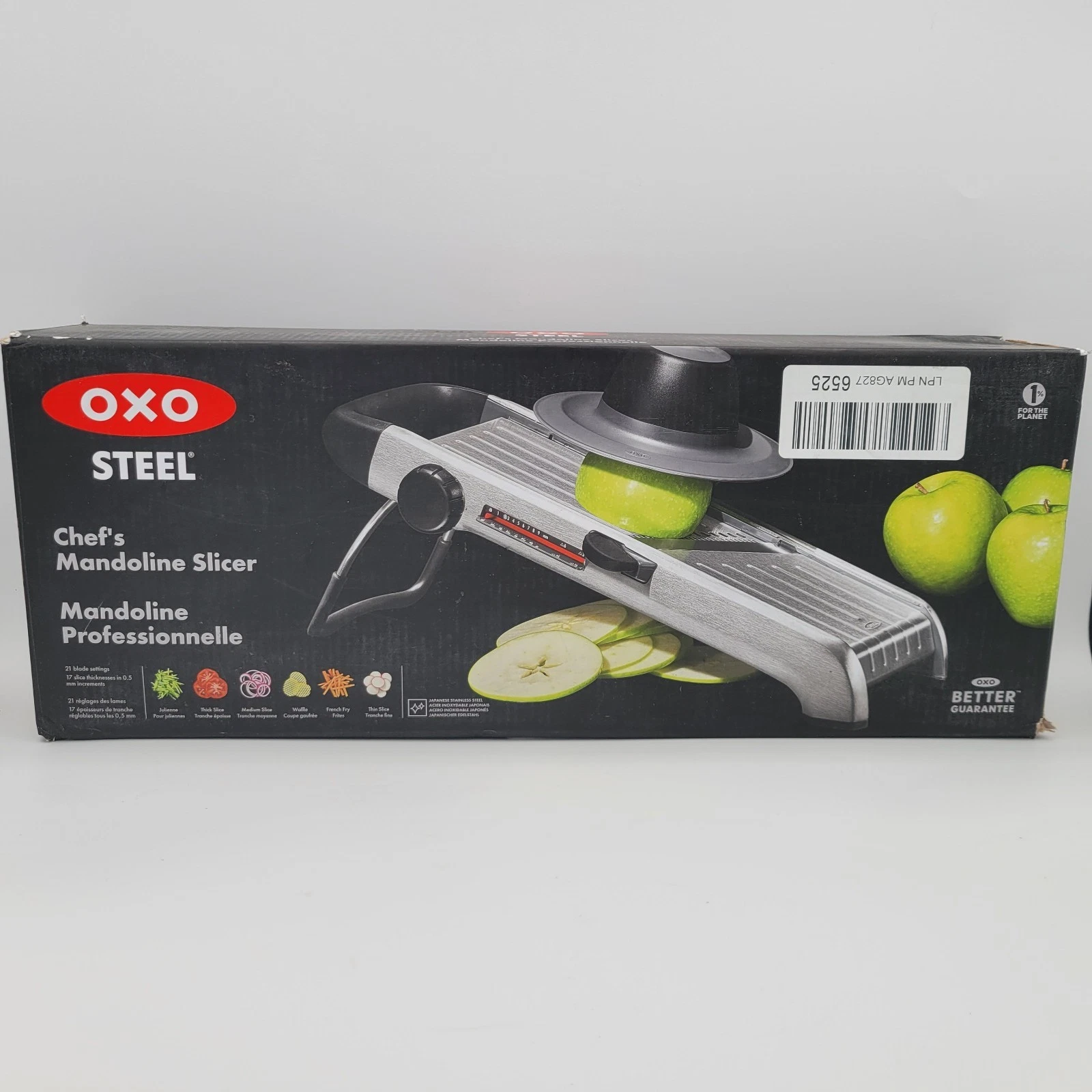 Oxo Steel Chefs Mandoline Slicer 3105300 New Old Stock
Opens in a new window or tab