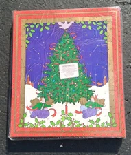 Vintage 1990 Lillian Vernon Advent  Ornaments Calendar Christmas New! Sealed!