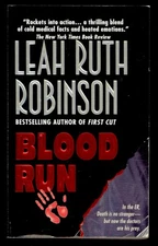 BLOOD RUN by Leah Ruth Robinson * 1999 AVON paperback details scanned