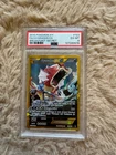 2016 POKEMON XY BREAKPOINT SECRET #123 FULL ART/GYARADOS EX PSA 6
