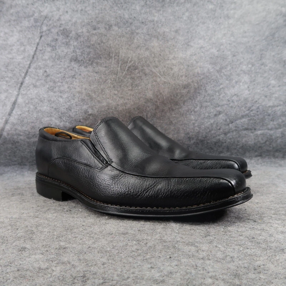 Sandro Moscoloni Oxford Loafer Lace Up Comfort Shoe Men 9.5 D 8112 Black Leather Black Casual Shoes Sandro Moscoloni for Men for sale | eBay main image 4