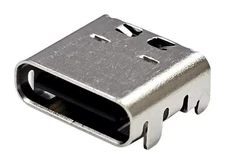 7pc MULTICOMP PRO 'MP011016 Usb Conn, Type C, Rcptl, 24Pos, Smt; Usb Connec