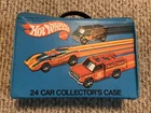 Vintage Mattel 1975 Blue Hot Wheels 24 Car Collector's Case No. 8227 Made in USA
