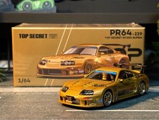 Pop Race 1/64 Top Secret GT300 80 Toyota Supra