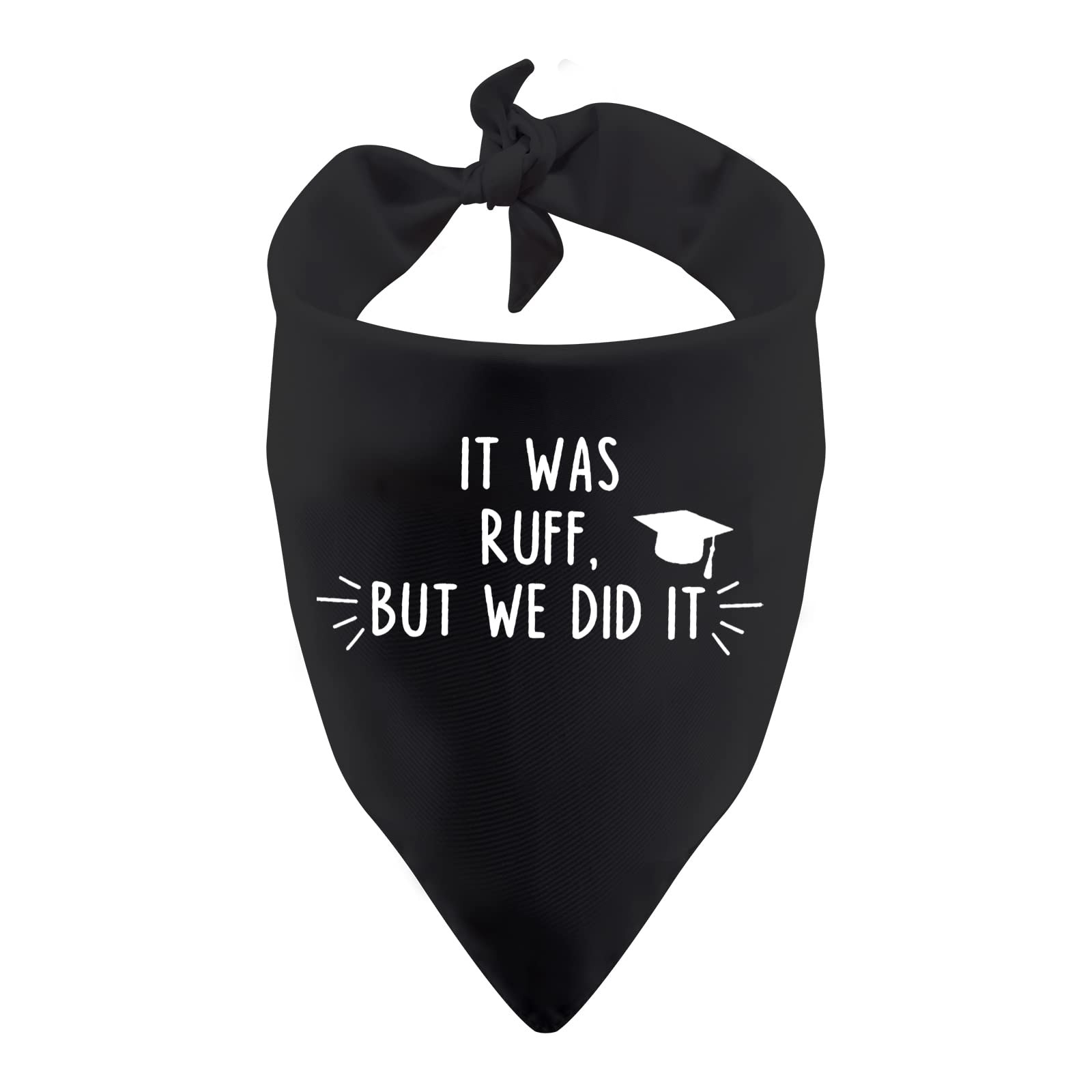 Bandana Cane Laurea It Was Ruff | Outfit Foto Laurea Cane