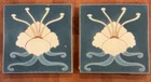Pair of Van Briggle Pottery Tiles