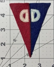 French Made WW 1 US Army 31st Division Wool Patch Inv# K1500