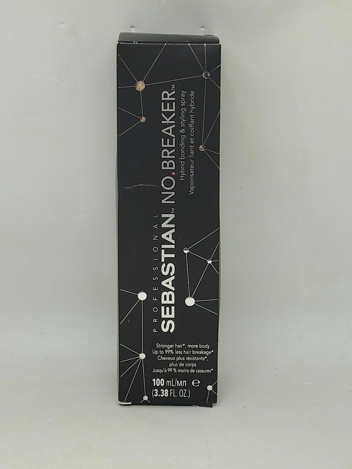 Спрей для склеивания и укладки Sebastian NO BREAKER, несмываемый, 100 мл/3,38 унции.