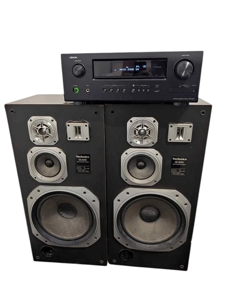 Denon AVR 1912 7.1 Channel 125 Watt Receiver-Apple Air play-Serious Power-DD DTS - image 3 of 4